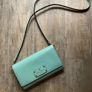Kate Spade Teal Crossbody Purse